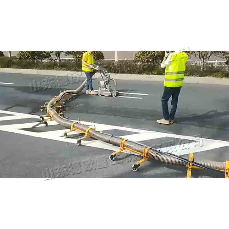 Road marking line high pressure cleaning machine marking surface dirt cleaning machine signs surface reflective film removal machine