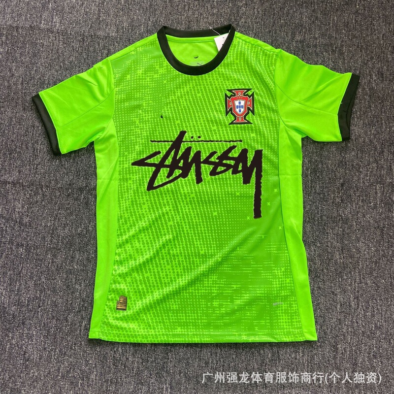 Stussy斯图西球衣弗拉门戈国米意大利纪念版葡萄牙日本短袖足球服|undefined