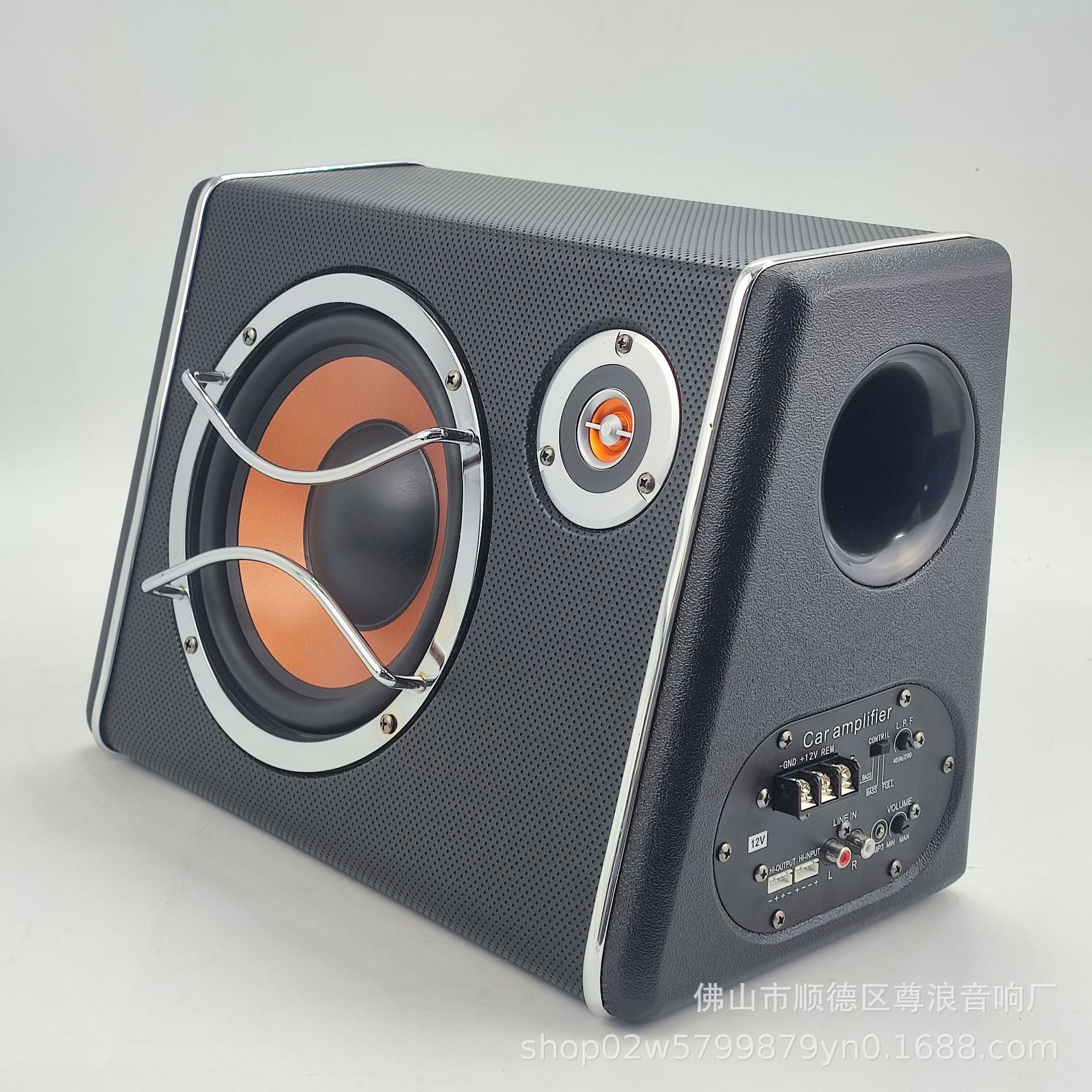 Qìchē – Car speaker/subwoofer inch Car Subwoofer - 8-inch-trapezoidal-ct8-subwoofer-tweeter