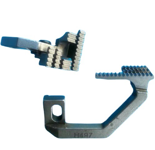 银箭757 五线包缝机牙齿 五线锁边机送布牙H497 D581