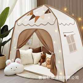 跨境创意儿童帐篷室内女孩城堡玩具屋公主梦幻房子游戏秘密基地