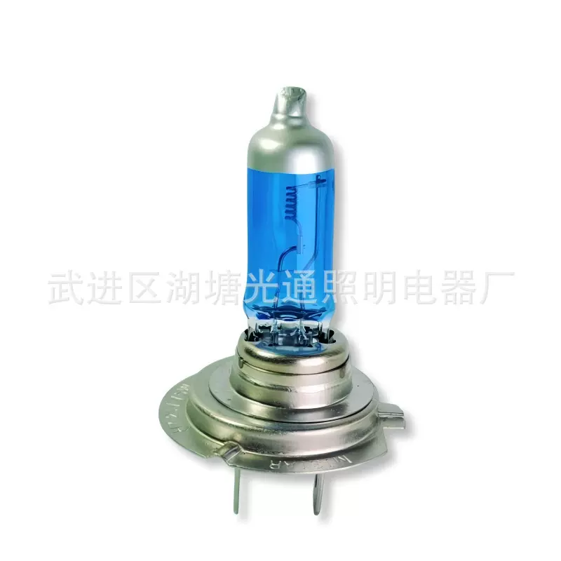 厂家直销 汽车前照灯泡 卤素灯泡 超长寿命 超白光H7 24V100W