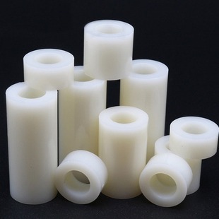 Diameter 11-6.2 hollow spacer plastic cushion ABS straight column round body isolation column insulation column black and white