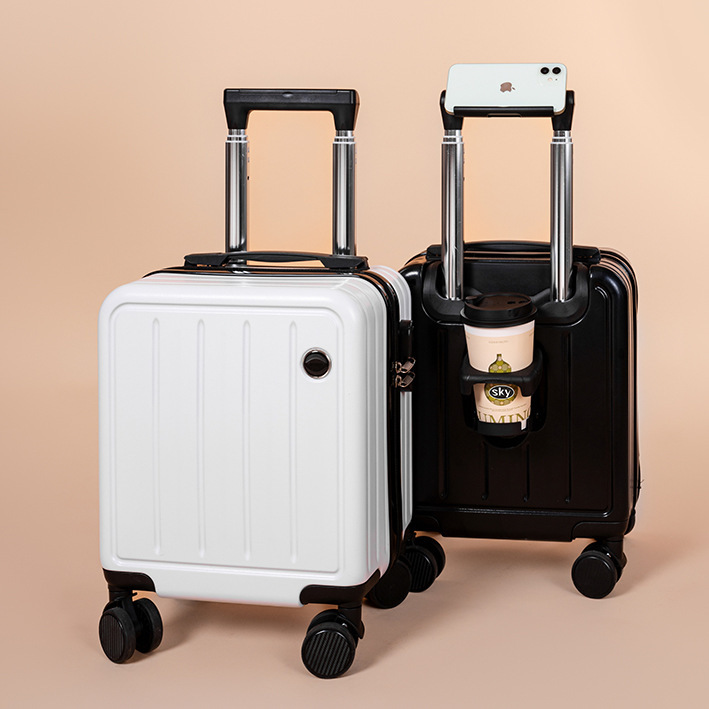20×30×40 小型ミニ軽量スーツケース女性旅行春秋航空 14inch サイレント荷物トロリーケース|undefined
