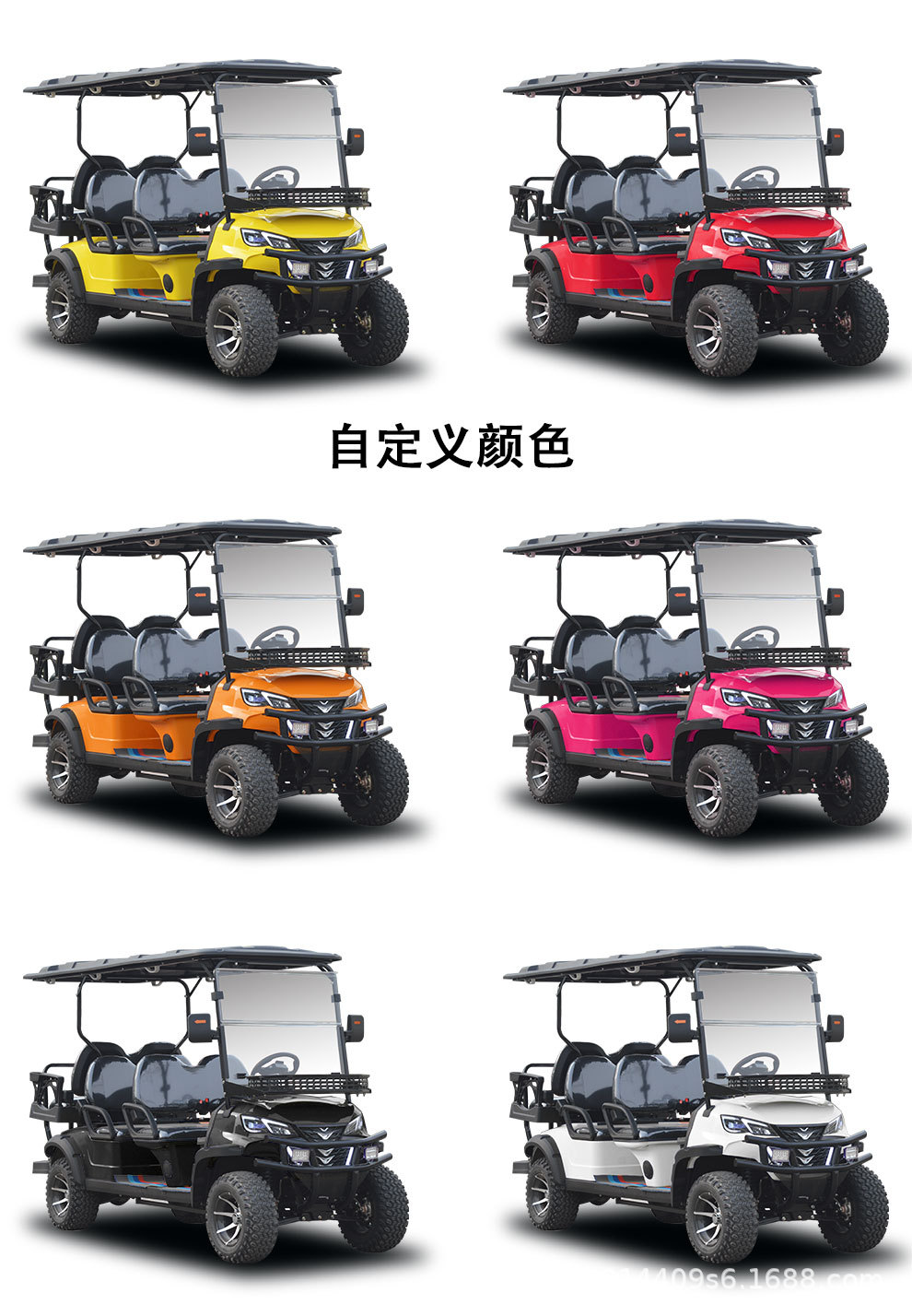 Golf Cart 48V200Ah Lithium Battery Hotel Shuttle Car Park Shuttle Bus Ce Certified Sightseeing Car