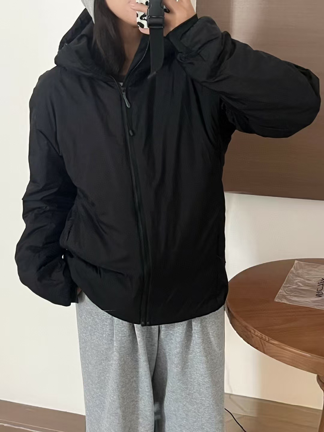 Astro segunda generación de ropa de algodón con logotipo de ropa de algodón plana al aire libre impermeable a prueba de viento