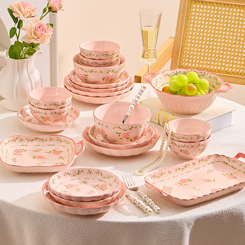 Peach Blossom Land-[Tableware Set]-[Gift Box Edition]