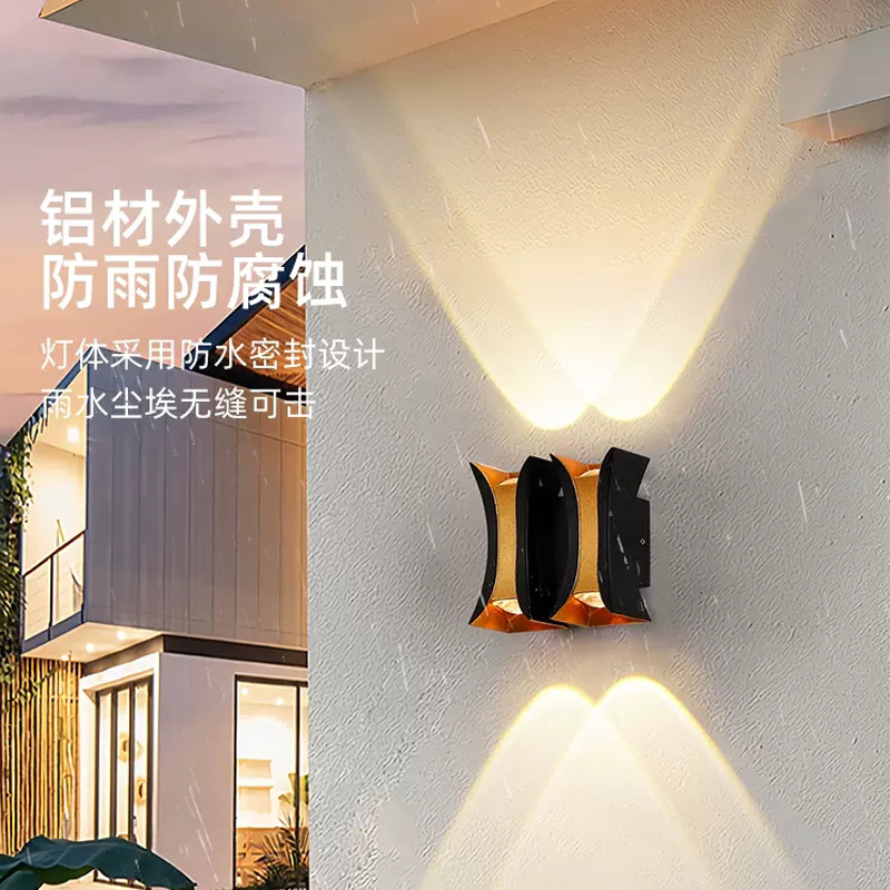 Travel wall atmospheric LED sconce