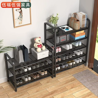 金属鞋架宿舍楼道鞋柜玄关门后鞋柜家用门口简易落地多层鞋架批发