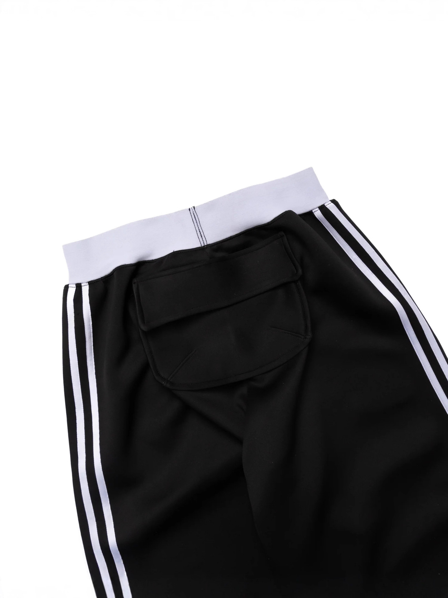 Otoño y invierno retro americano para hombres y mujeres Harajuku calles neutras calles pantalones de piernas anchas dobles pantalones de correa de pulsación pantalones transfronterizos