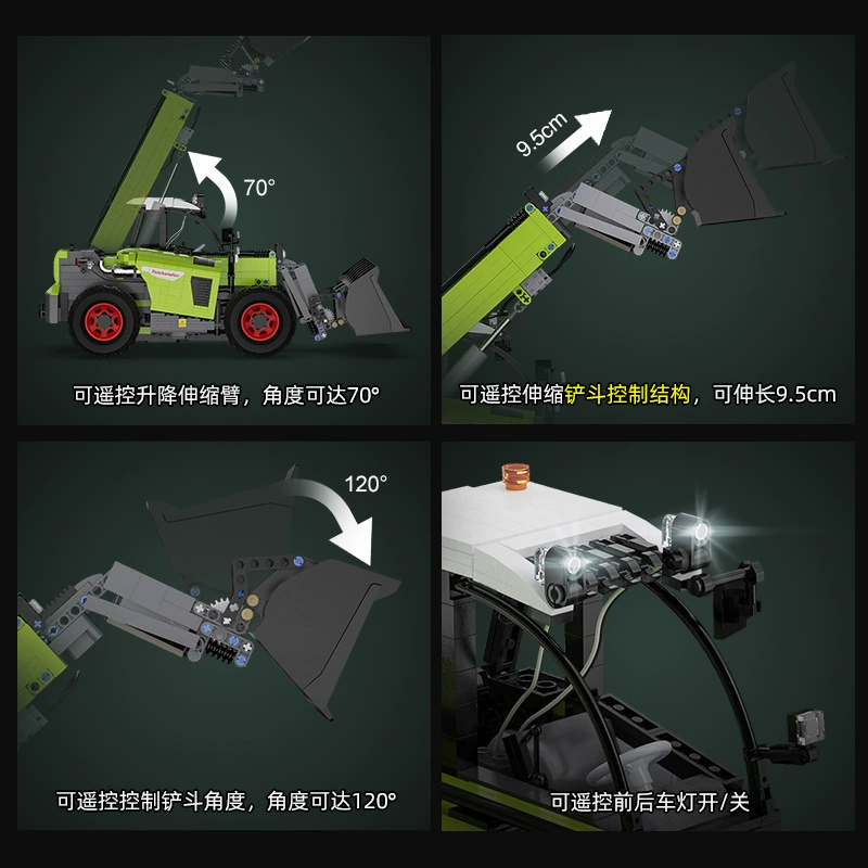 Transport for boys, intellectual constructor, toy, remote control, small particles