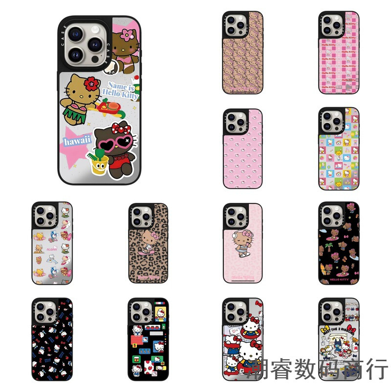 Cartoon Cute Holiday Cat Phone Case Suitable for iPhone 17 Pro Max, Apple 15 Pro, Anti-Drop 16 Cartoon Cute Holiday Cat Phone Case Suitable for iPhone 17 Pro Max, Apple 15 Pro, Anti-Drop 16