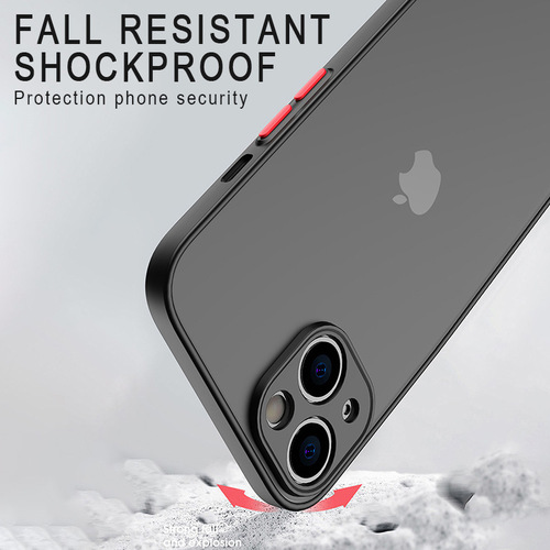 Suitable for iphone 15 eagle eye skin matte phone case 14 apple 13 anti-fall 12 translucent protective cover full package