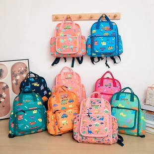 New Cross-Border Kindergarten School Bag, Korean Style Large-Capacity Backpack, Handbag, Travel Bag, Anti-Lost