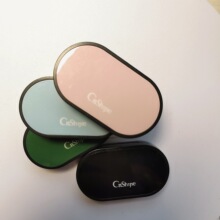 迷你隐形眼镜盒可爱美瞳护理收纳盒简约便携美瞳伴侣双联盒A-2201