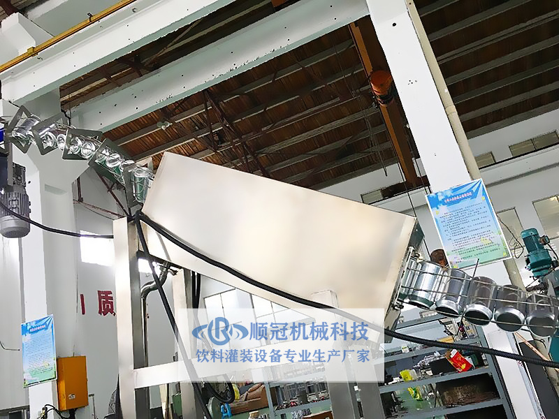 分体式易拉罐灌装生产线 易拉罐封口机 液氮加注机