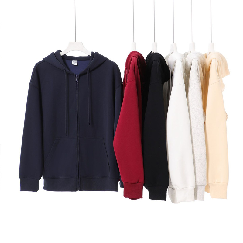 Autumn and winter 350g cotton basic hooded pullover vests tide brand men's and women's simple loose casual hoodie Autumn and winter 350g cotton basic hooded pullover vests tide brand men's and women's simple loose casual hoodie