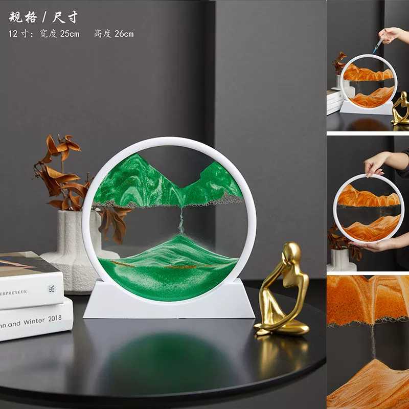 Creative glass decorations for living room, Birthday gift