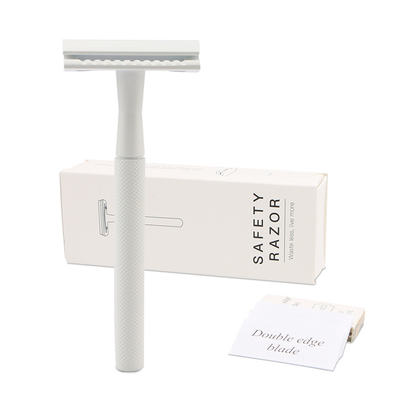 Old-Fashioned Shaver Old-Fashioned Shaver Manual Shaver Double-Sided Blade Shaver Safety Blade Holder Shaver