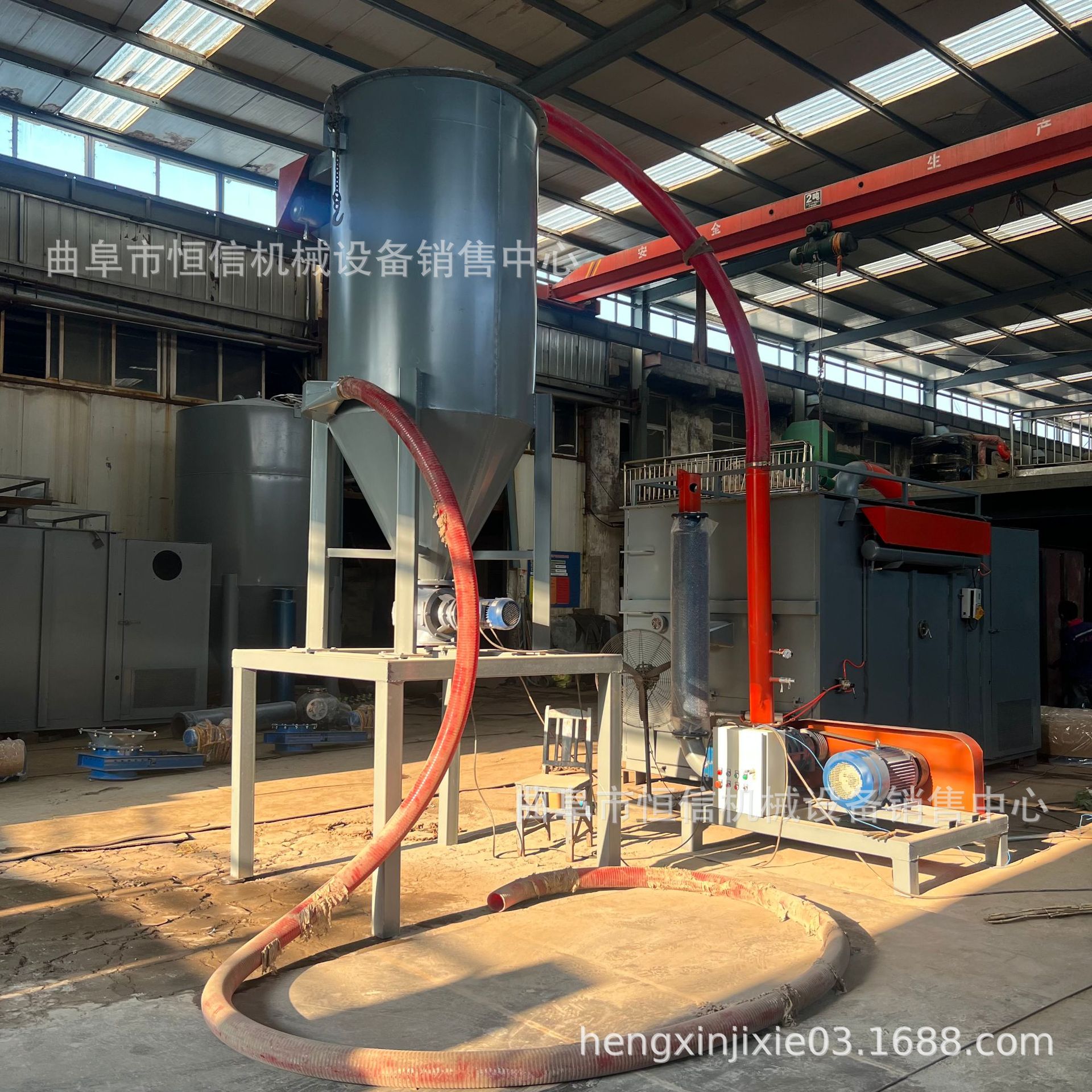 150型耐高温铝灰铝渣装太空袋气力吸灰机 除尘灰气力吸灰机zcjb