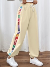 L 10535 Color Stripe Sweatpants �������� ŷ���羳����ѷ