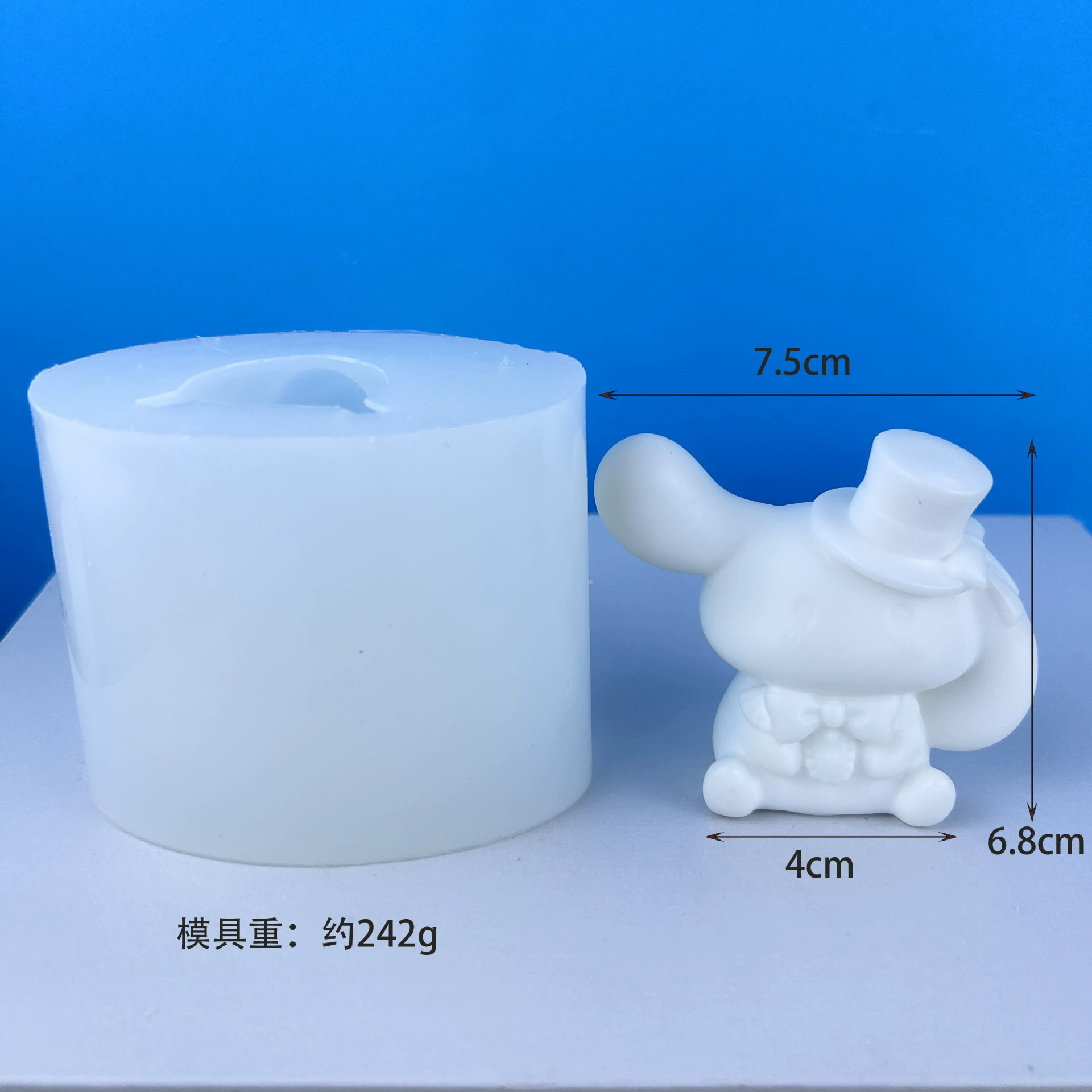 3D силиконовая формочка для DIY кукол, ароматические свечи и мыло, набор для рукоделия