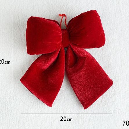 Lazo tridimensional rojo mediano/70g