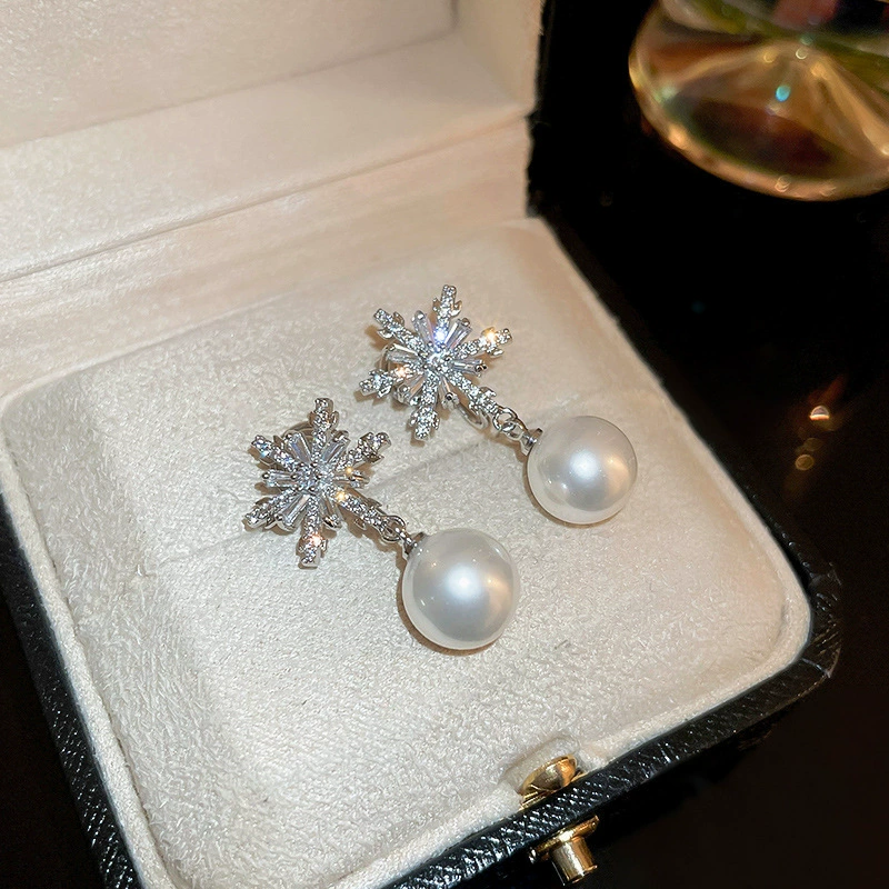 Серебряная игла, циркон, серебряные серьги, широкий цветовой диапазон, простой и элегантный дизайн