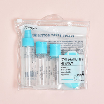 Set de 6 piezas Blue Travel