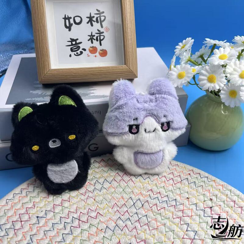新款卡通毛绒小熊饰品可爱公仔玩偶胸针DIY包包配件挂件钥匙扣|undefined