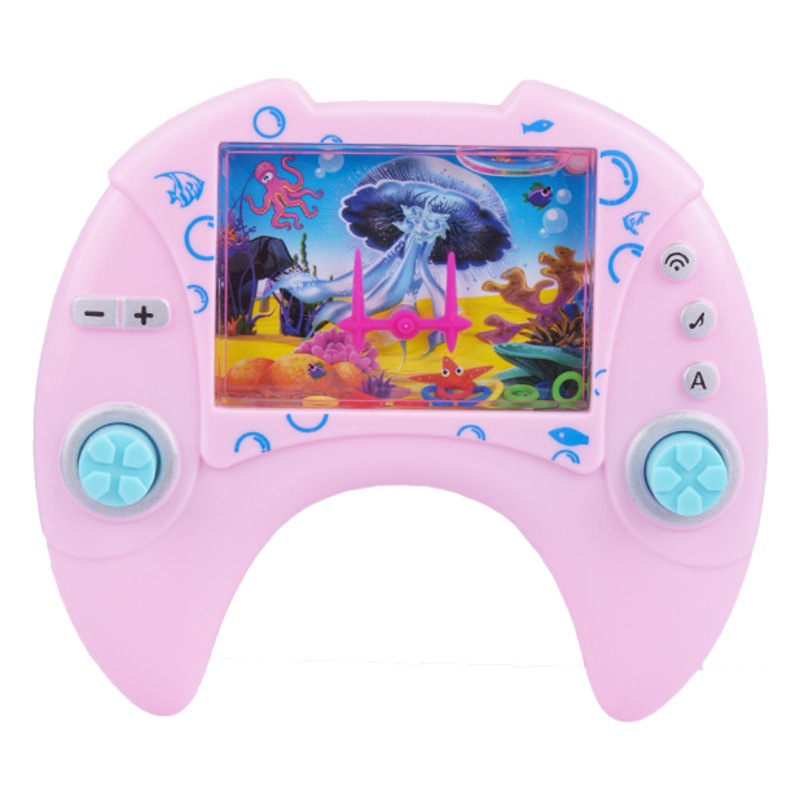 Juguete educativo creativo de los niños mango máquina de agua anillo nostálgico máquina de juego de mano recuerdos de la infancia pequeño regalo al por mayor