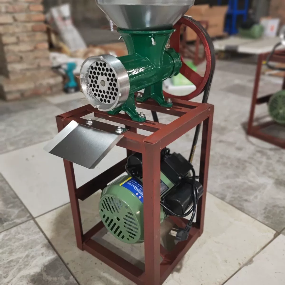 Коммерческая высокомощная электрическая мясорубка 32 типа, мясорубка для курицы, мясорубка для рыбы, мясорубка для перца, машина для наполнения колбас, большая мясорубка