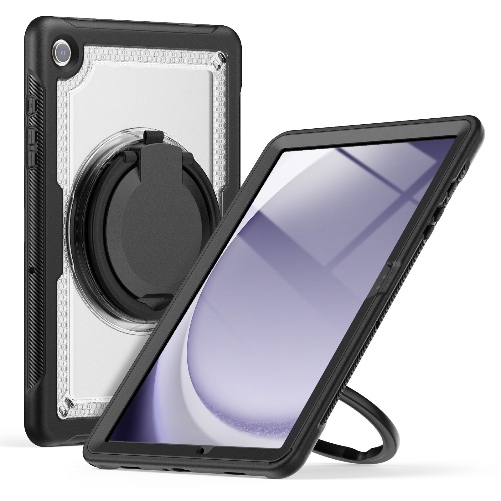 Suitable for Galaxy Samsung Tablet Protective Case Taba9Plus Anti-Fall Protective Case 11inch Rotating Stand