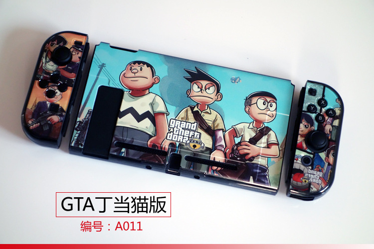 【一件】任天堂switch分体保護ケースゲームテーマカラーケース硬質保護ケース|undefined
