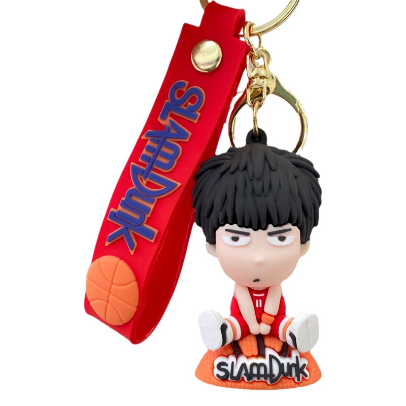 Classic Slam Dunk llavero muñeca de baloncesto Cherry Blossom Road Liuchuan Arce coche colgante bebé captura la máquina pequeño regalo