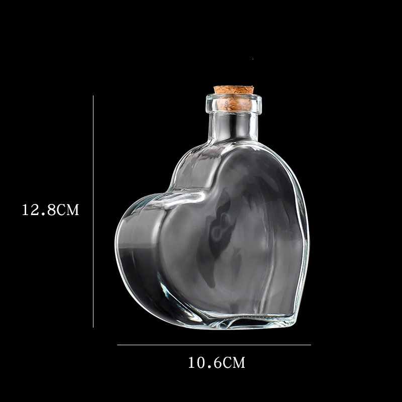 Botella de deseo con lámpara botella de cielo estrella botella de madera botella de vidrio botella de mar hecha a mano regalo de día de San Valentín caja de regalo de luz de noche image 8