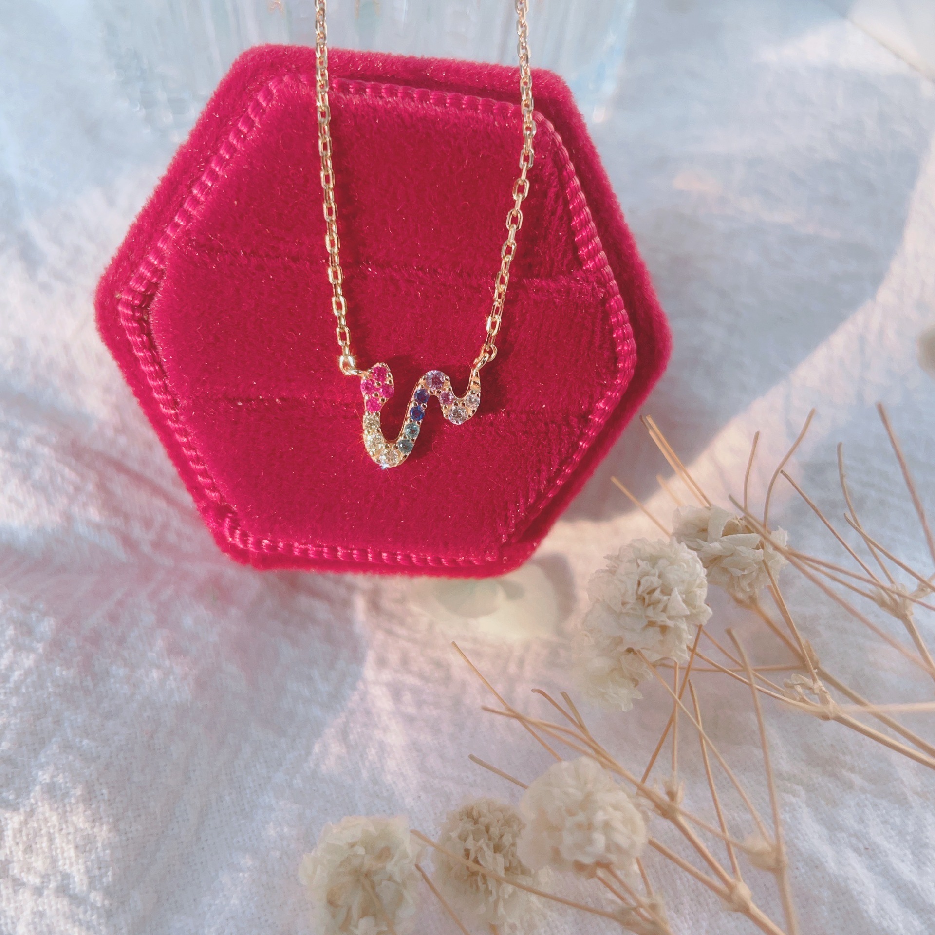 1g Weight Bracelets, Necklace Classification cable chain Chain Type 1 Piece Quantity Casual, Daily Occasion 925 Sterling Silver Material Snake Pattern All Seasons Season Women's Gender Elegant, Simple Style Style 1 Piece 925 Sterling Silver Snake Cable Chain Bracelets Necklace 5
