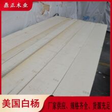 美国白杨木25mm百叶窗装饰实木板线条家具桑拿板FSC认证木板材