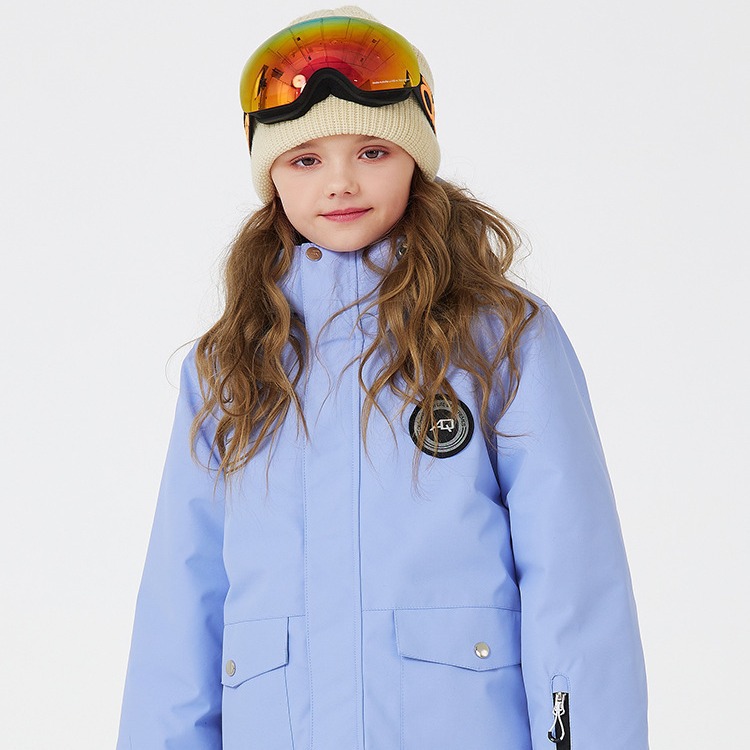 美式新款儿童滑雪服套装保暖防水防风男女童户外加厚滑雪衣裤装备