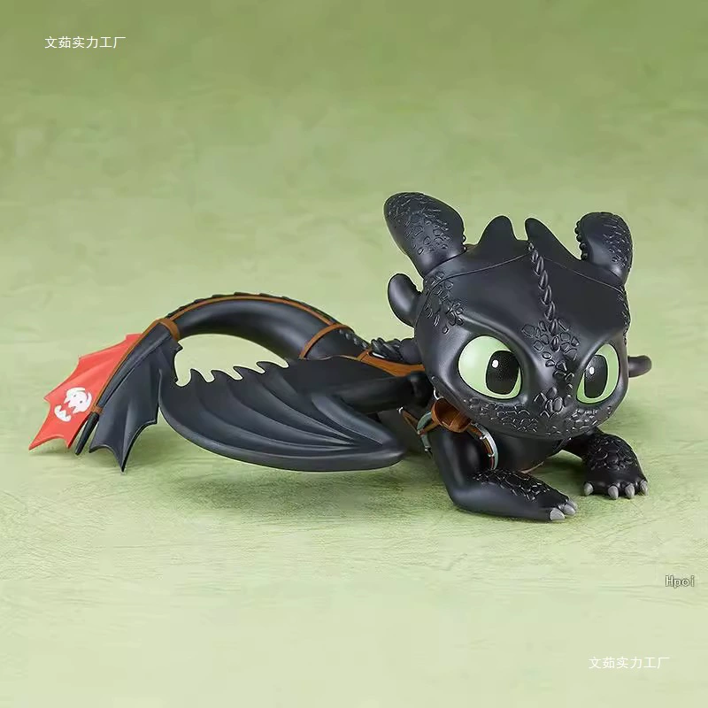 «Toothless master figure box toothless movable dragon trainer joint clay man 238 model ornament Q version»