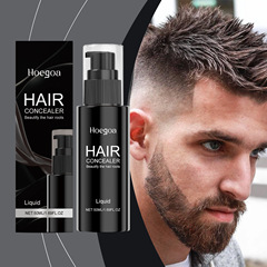 HOEGOA ヘアコンシーラー リキッドヘアブラウンブラック ナチュラルカラー 優しく長持ち お手入れ簡単 さわやかヘアケア剤