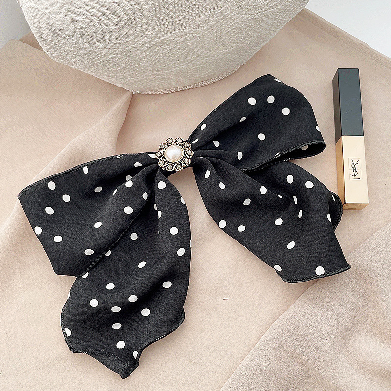 Retro Bow Knot Hair Clip display picture 3