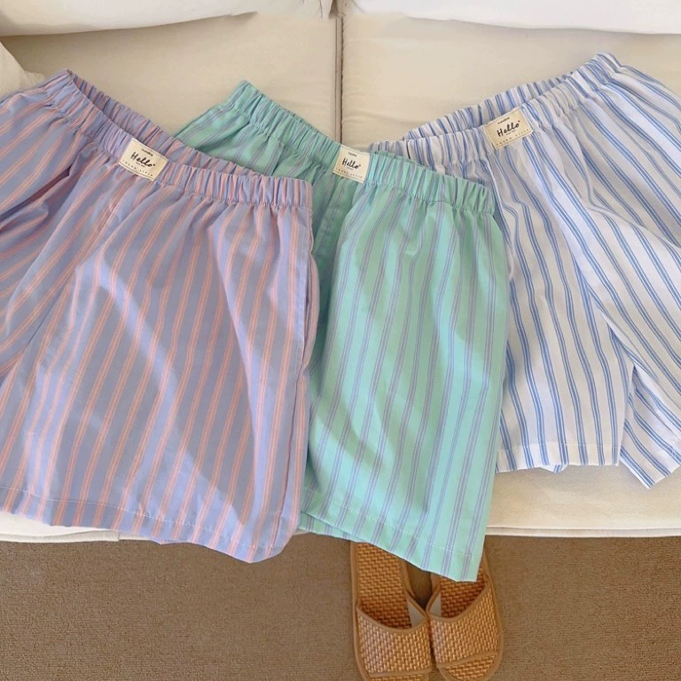 Summer shorts, brand thin trousers, oversize