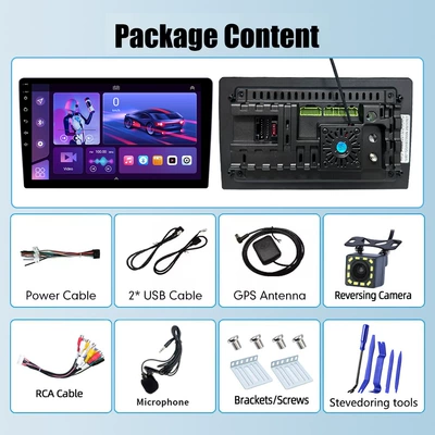 Exclusive 7/9/ 10inch Car: DVD Navigation - 9inch-shop-standard-configuration-small-tools-12-light-camera-116gbcarpaly-4-core-wifi-version