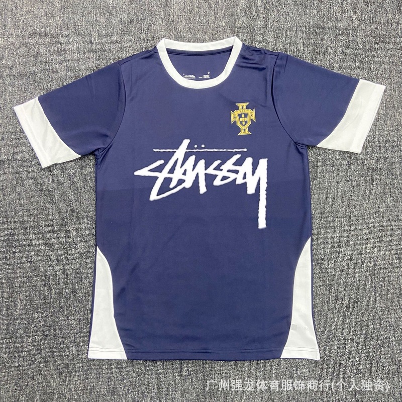Stussy斯图西球衣弗拉门戈国米意大利纪念版葡萄牙日本短袖足球服|undefined