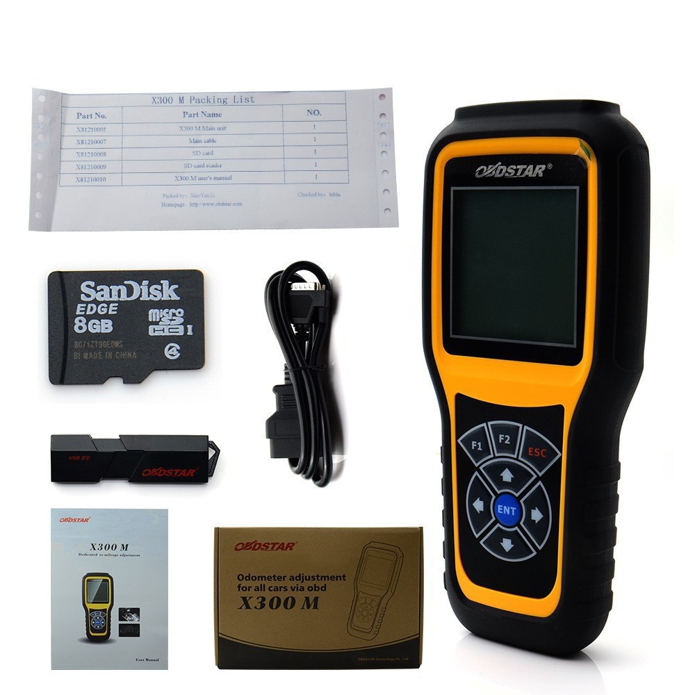 OBDSTAR X300M OBDII Odometer Calibration Tool Mileage Adjustment High Quality Diagnostic Tool
