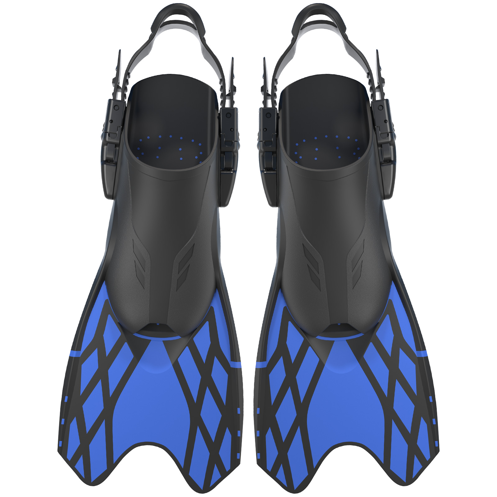 черный синий