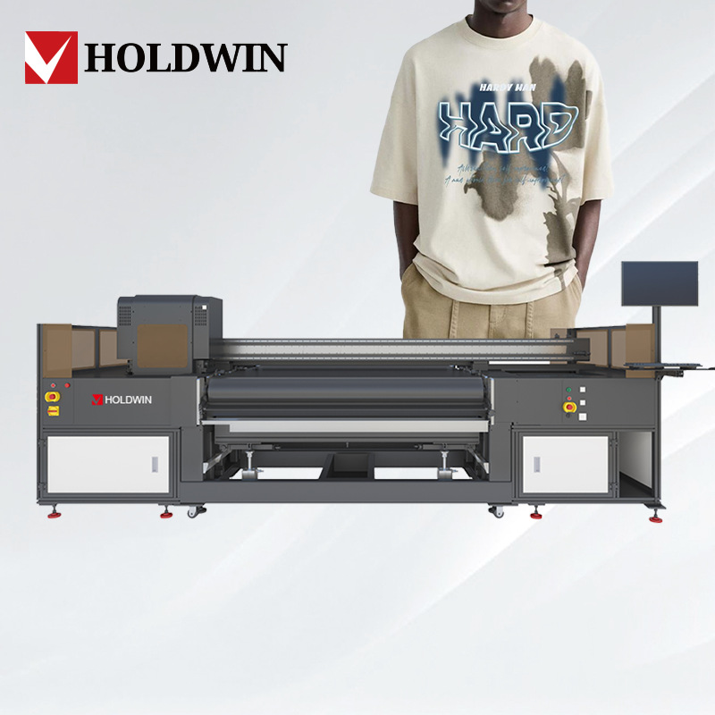 HOLDWIN-R1816 纯棉面料成衣数码直喷印花机 高效高精度喷头