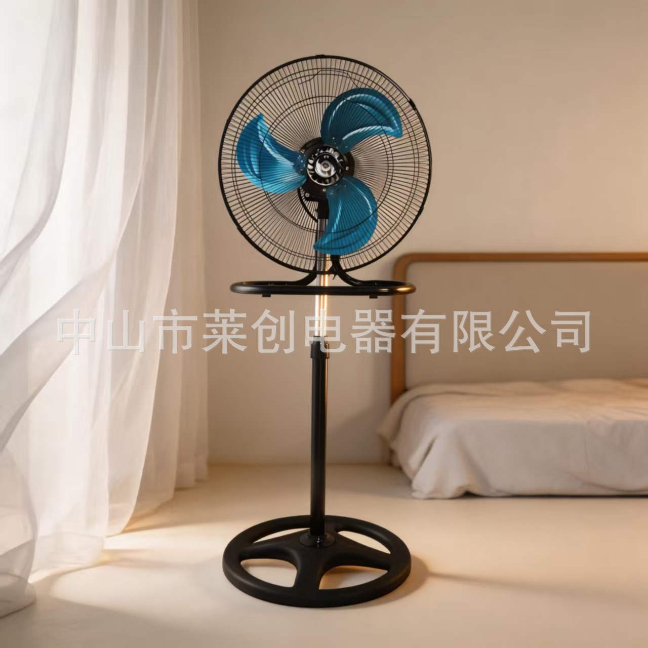 18 pulgadas ventilador de piso de comercio exterior de tres en uno ventilador vertical sacudiendo cabeza ventilador industrial 110V sudamericano ventilador caliente al por mayor