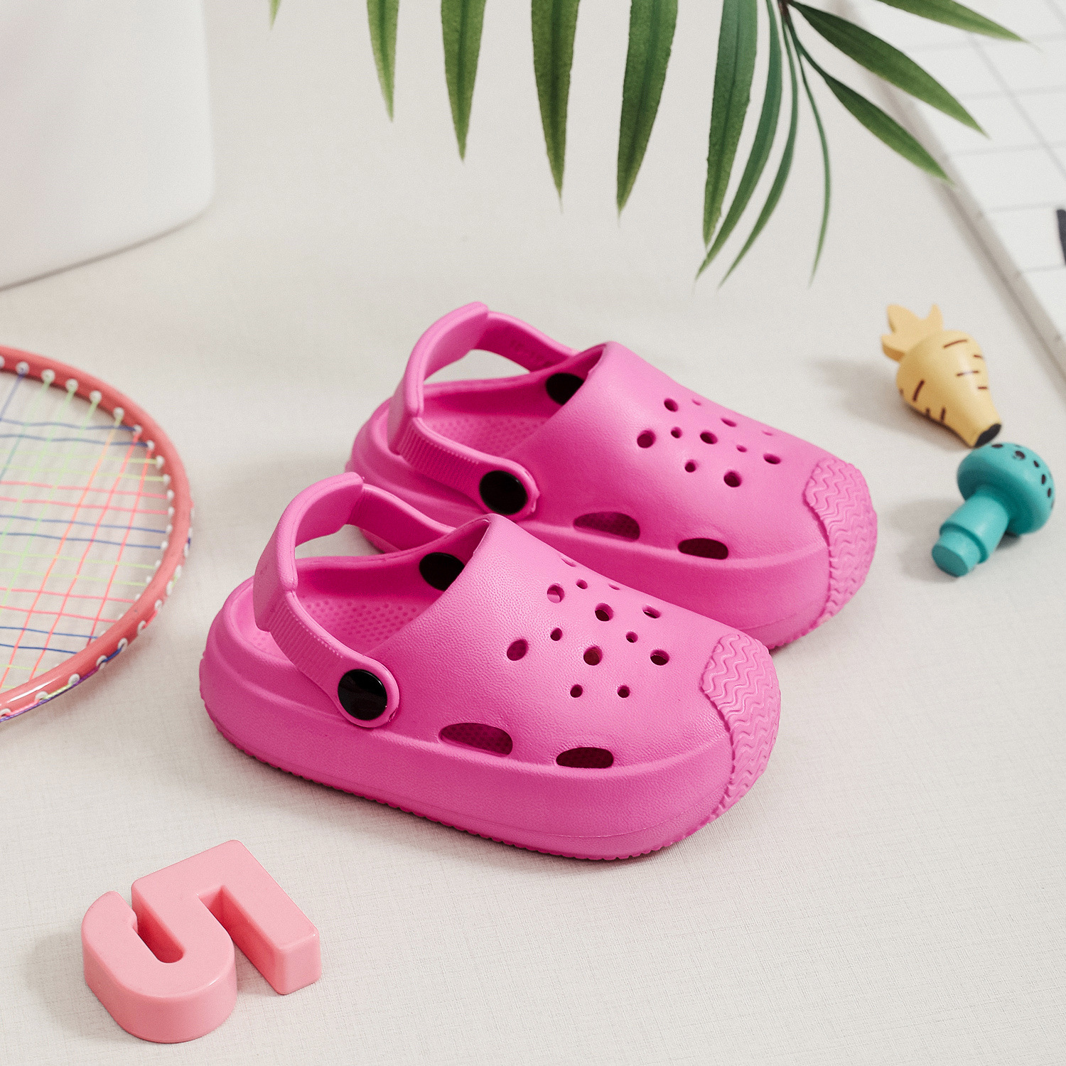 Summer shoes platform, children's slide, slippers